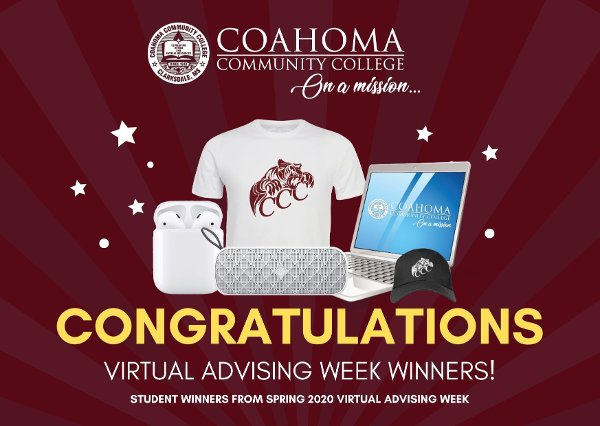 Virtual Advising Week Winners Virtual Advising Week Winners