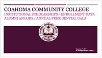 Scholarships - Enrollment Data 2017