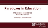 Paradoxes in Education