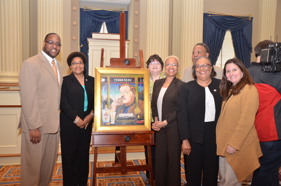 Dr. Presley with Tennessee Williams Festival Committee