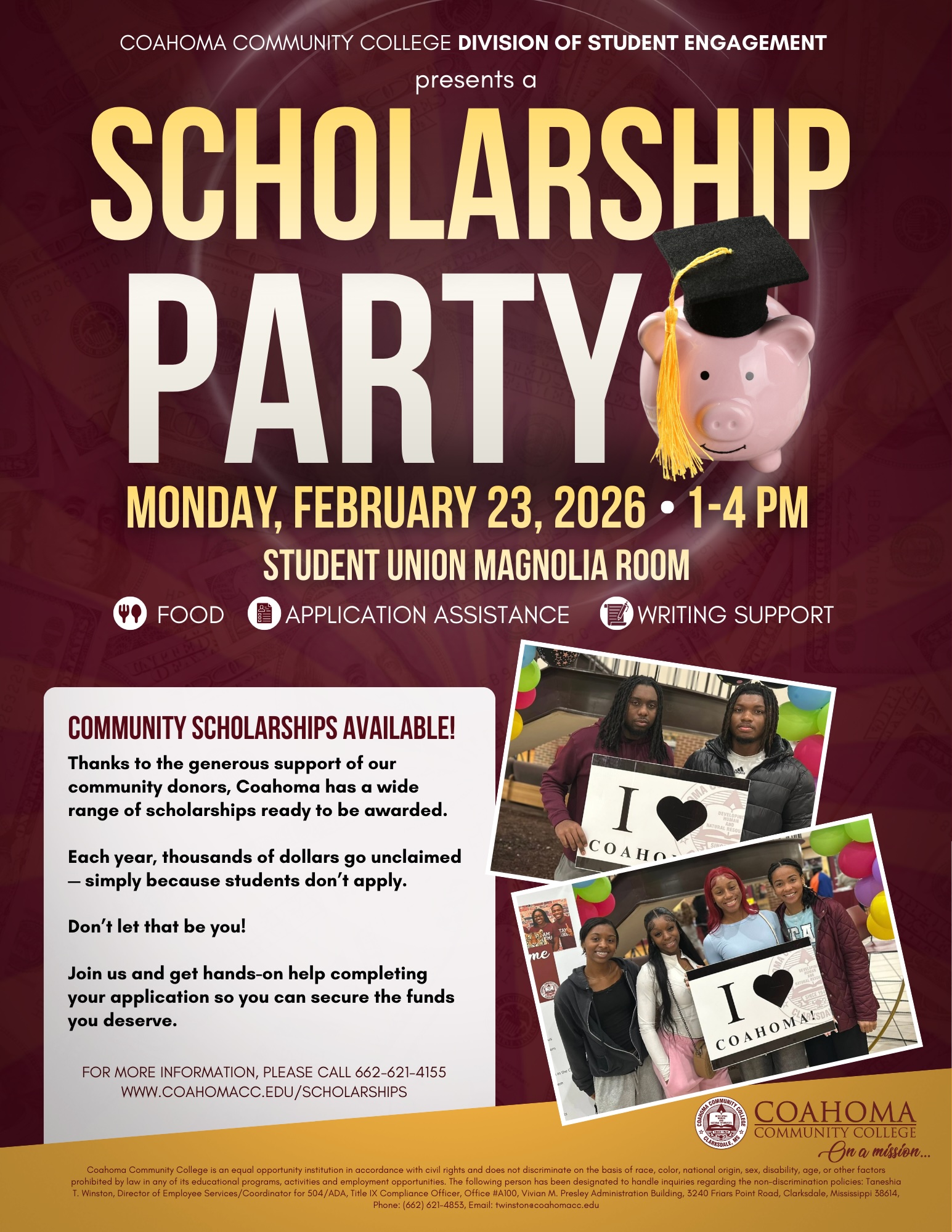 CCC Scholarship Party
