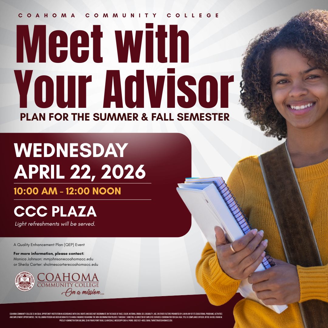 Meet with Your Advisor and Plan for the Summer and Fall Semester